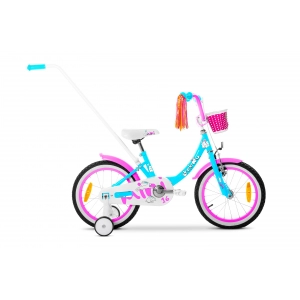 Rower dziecięcy Tabou Mini Alu 16 - niebieski-różowy 2