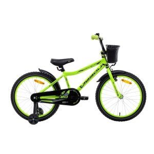Rower dziecięcy Tabou Rocket Alu 20 - czarny-zielony 2