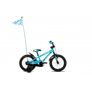 Rower dziecięcy Unibike Viking 2023 - niebieski-czarny 1
