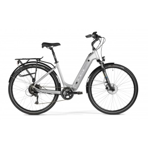 Rower miejski elektryczny M-Bike eCity 828.2 Lady 2023 - szary 1
