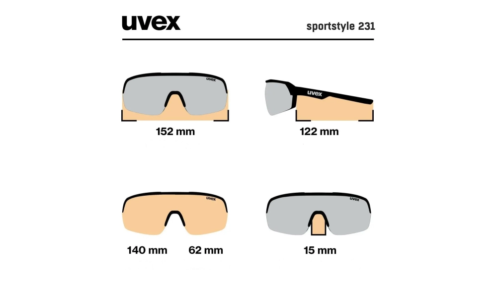 Okulary Uvex Sportstyle 231