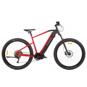 Rower górski elektryczny Ecobike RX500 Lite - czarny-czerwony 1