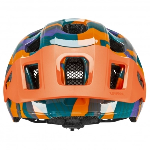 Kask rowerowy Uvex React Jr. - pomarańczowy 2