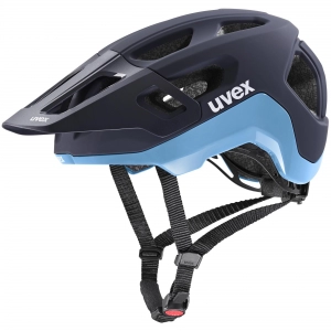 Kask rowerowy Uvex React - granatowy-niebieski 1